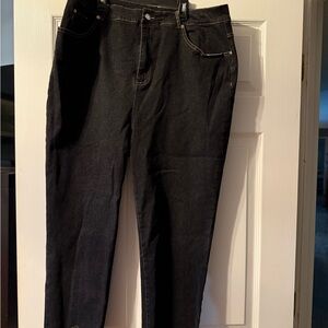 Chic Soul Black Ankle & Cropped Jeans